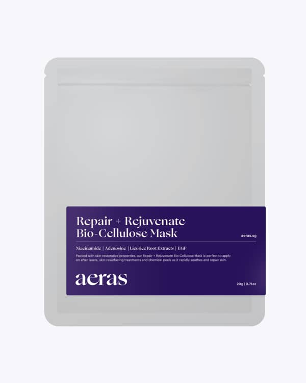 Hydrating repair sheet mask skincare routine